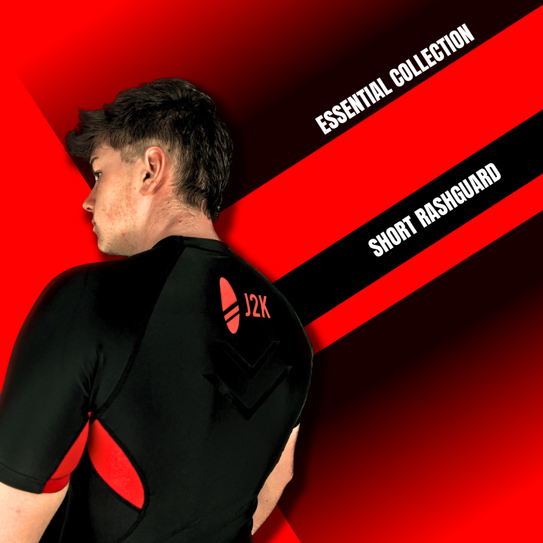 Short Rashguard Black